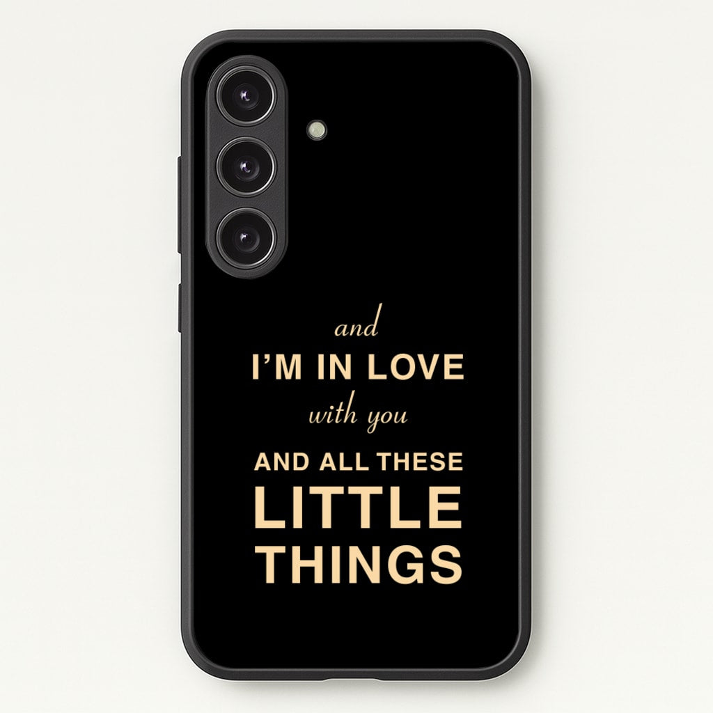 Little Things - One Direction Phone Case for Galaxy S25