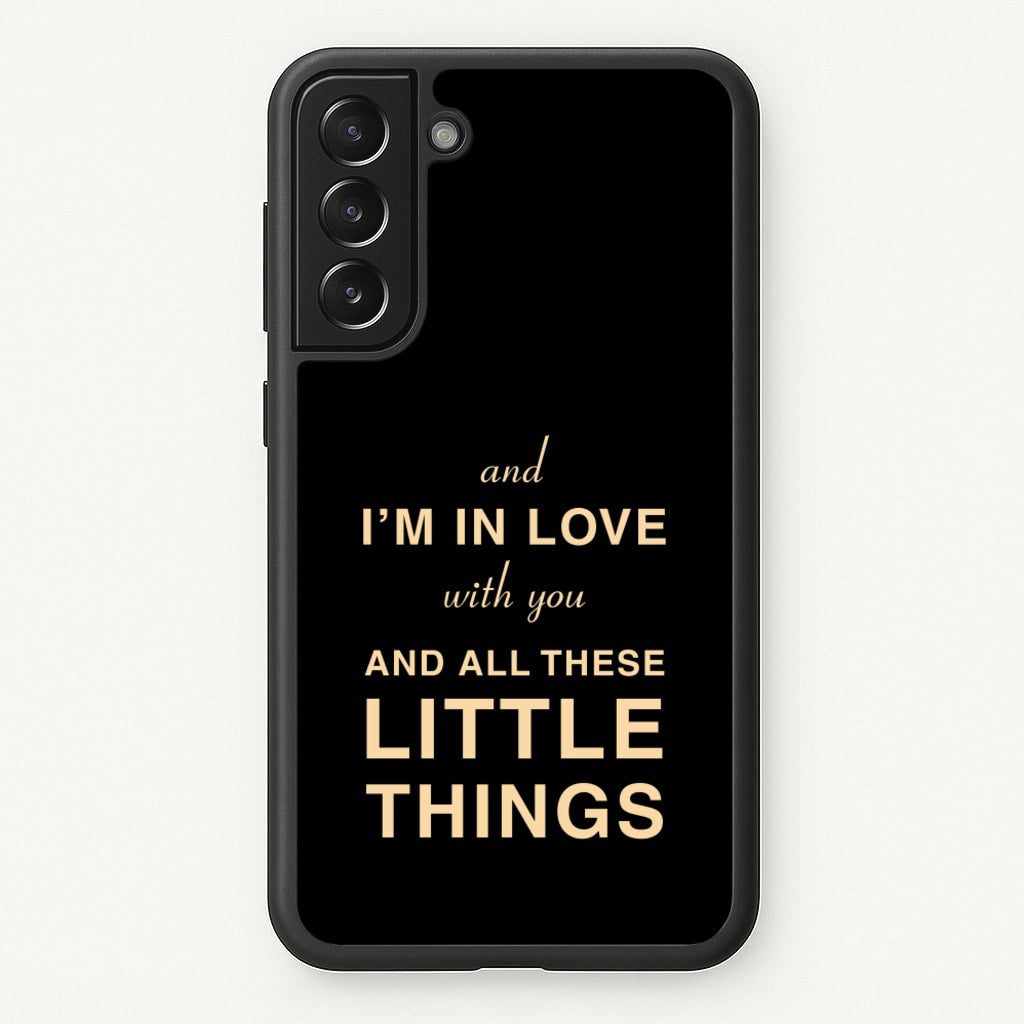 Little Things - One Direction Phone Case for Galaxy S22 Plus