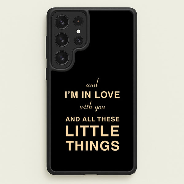 Little Things - One Direction Phone Case for Galaxy S22 Ultra