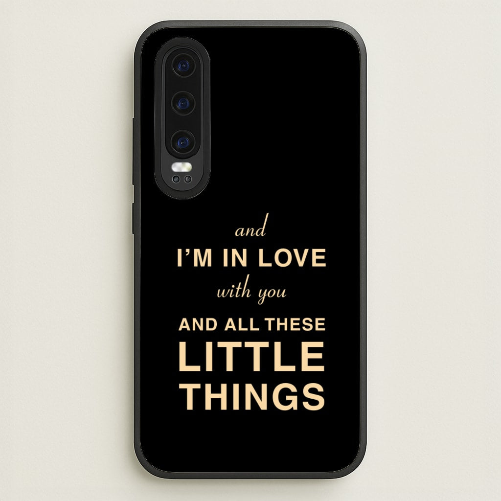 Little Things - One Direction Phone Case for Huawei P30