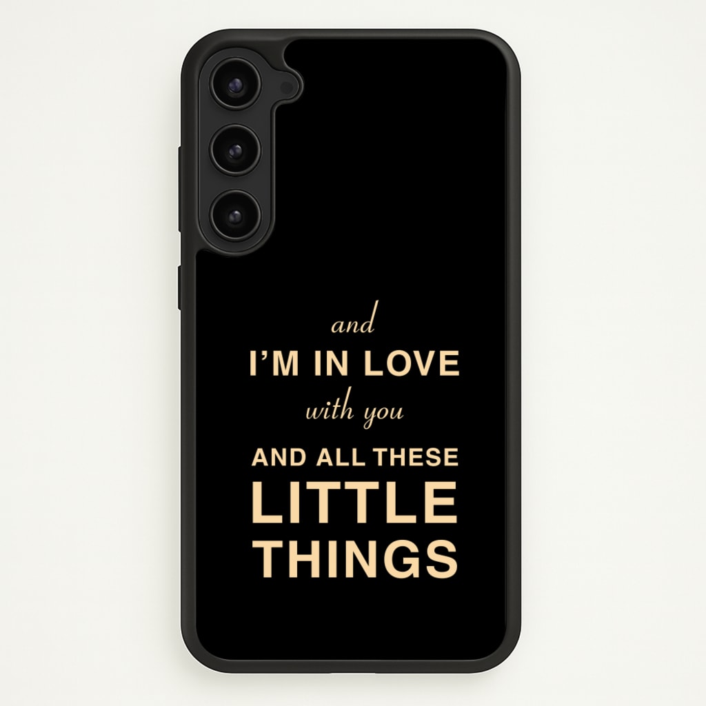 Little Things - One Direction Phone Case for Galaxy S23