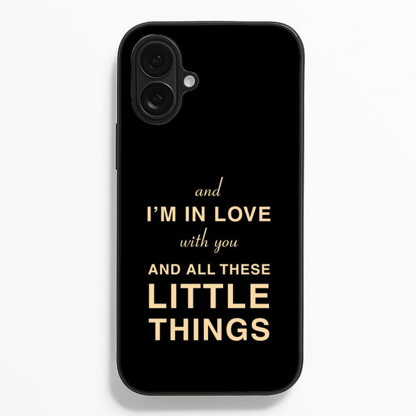 Little Things - One Direction Phone Case for iPhone 16 Plus