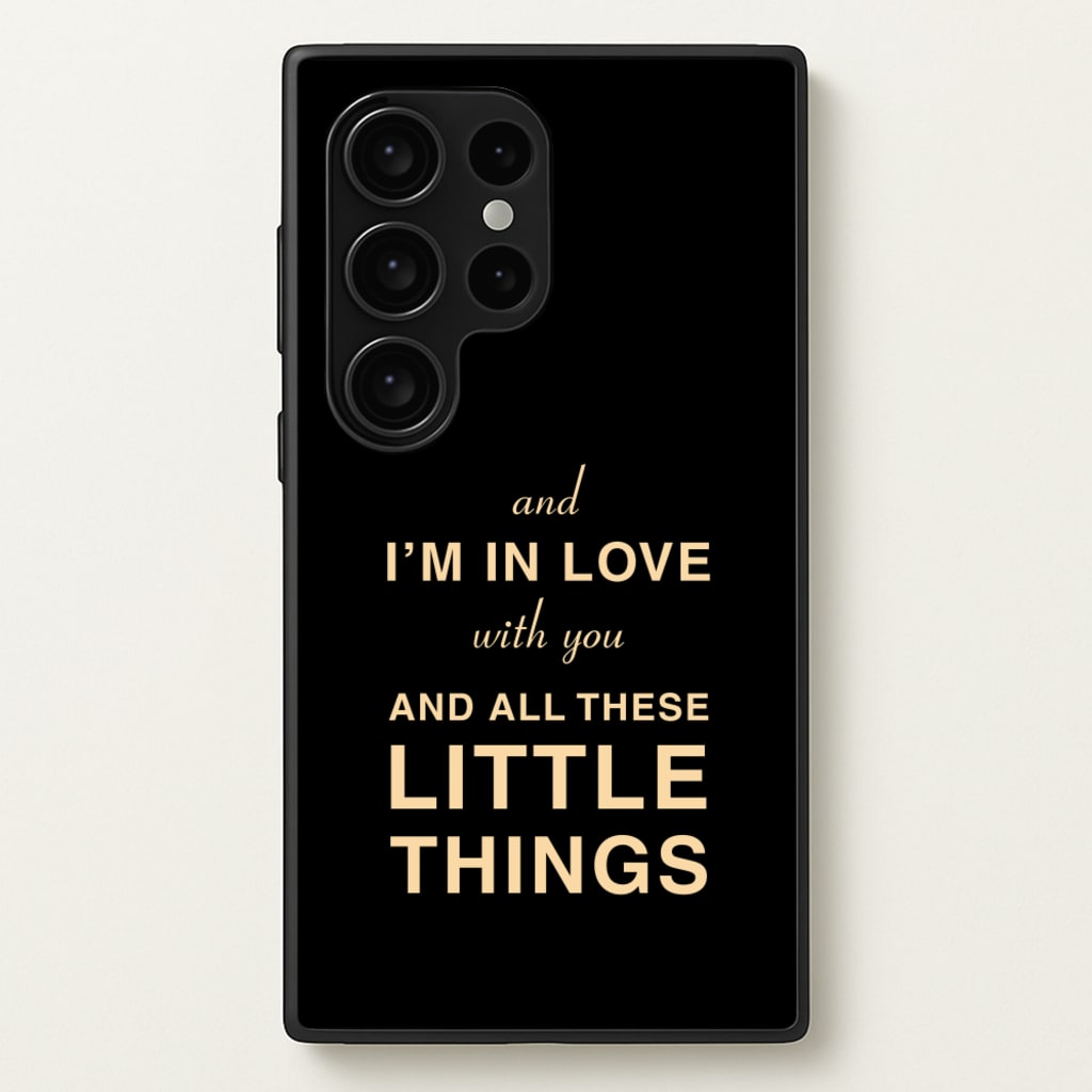 Little Things - One Direction Phone Case for Galaxy S24 Ultra