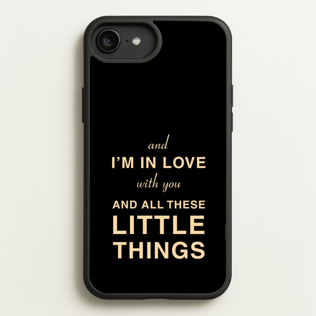 Little Things - One Direction Phone Case for iPhone 6 Plus / 7 Plus / 8 Plus