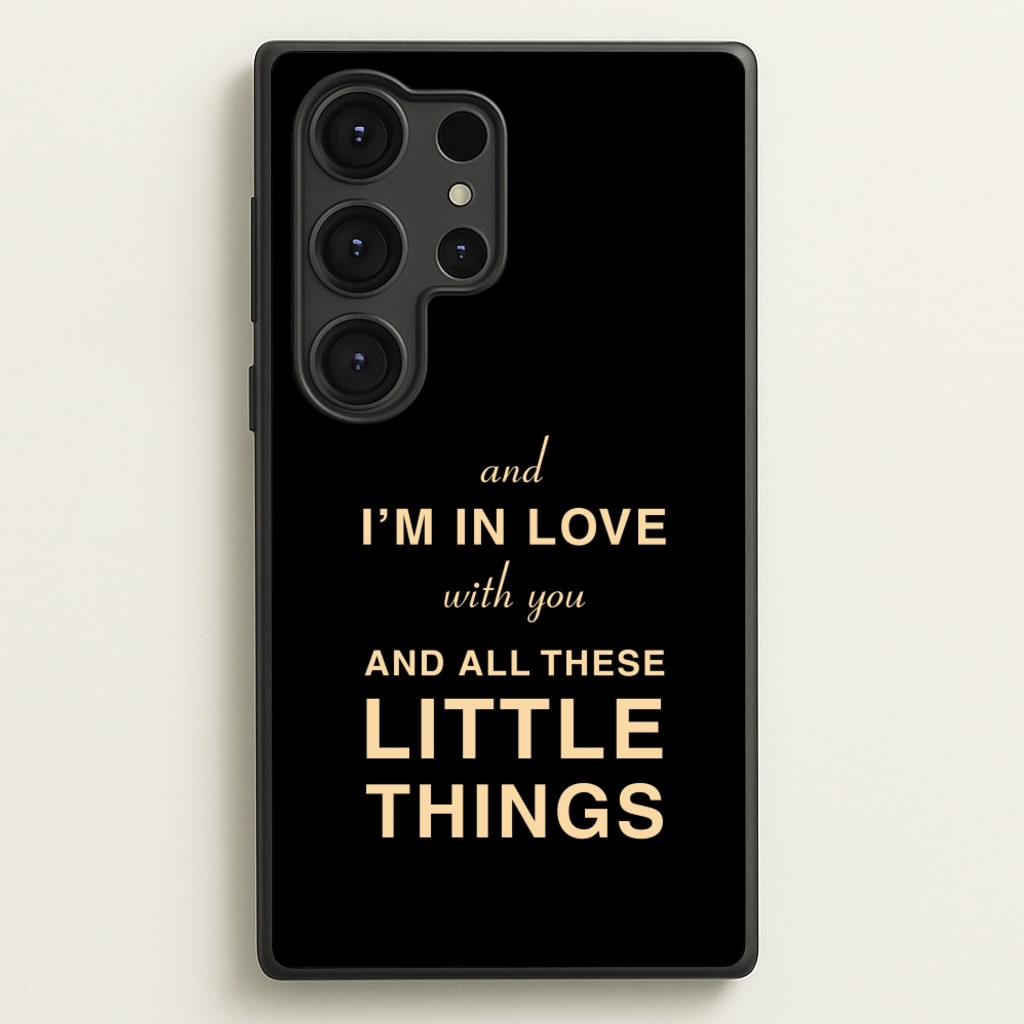 Little Things - One Direction Phone Case for Galaxy S25 Ultra
