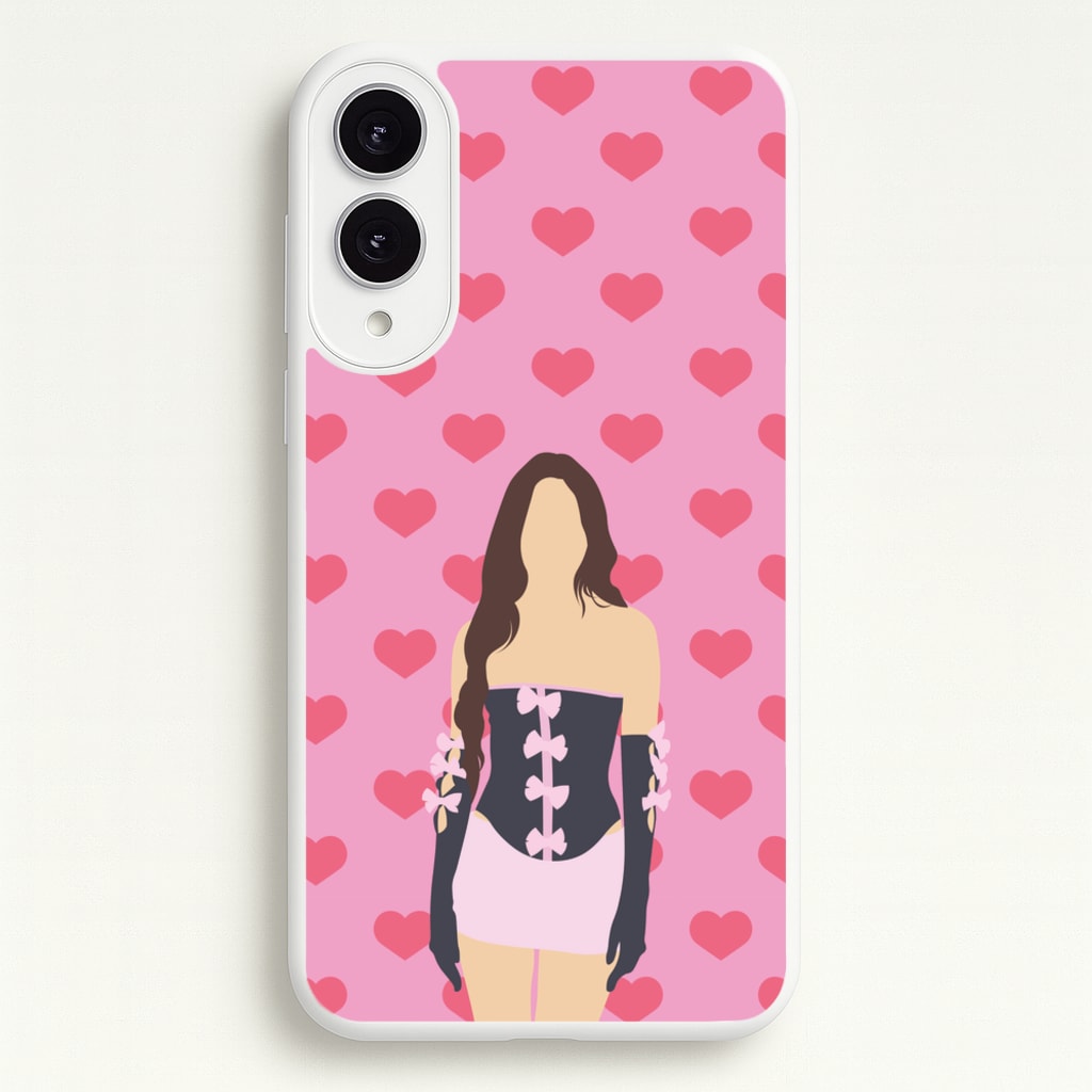 Pink Hearts - Olivia - Olivia Rodrigo Phone Case for Galaxy S25 Edge