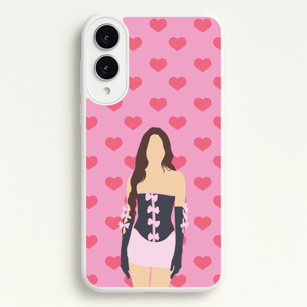 Pink Hearts - Olivia - Olivia Rodrigo Phone Case for Galaxy S25 Edge