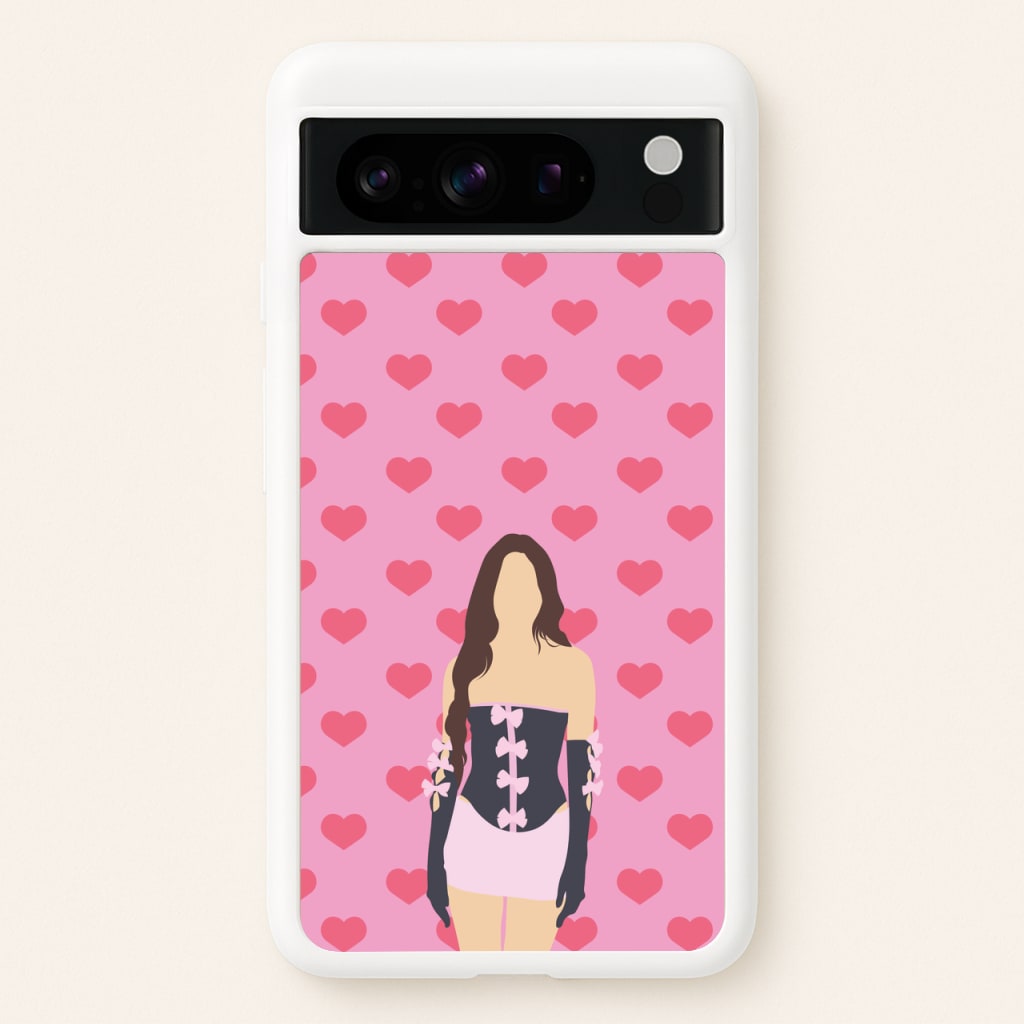 Pink Hearts - Olivia - Olivia Rodrigo Phone Case for Google Pixel 8 Pro