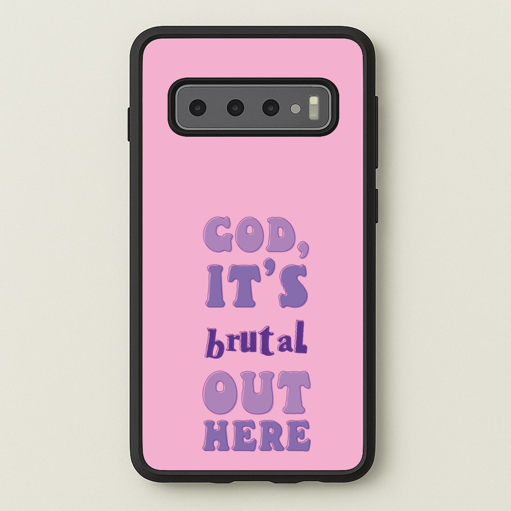 Brutal - Olivia - Olivia Rodrigo Phone Case for Galaxy S10