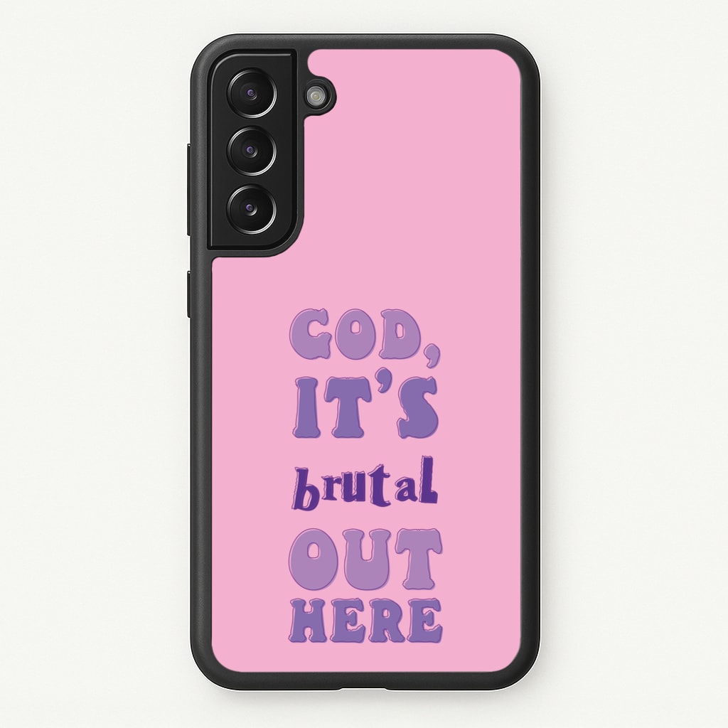 Brutal - Olivia - Olivia Rodrigo Phone Case for Galaxy S22