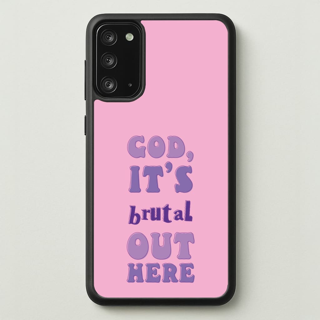 Brutal - Olivia - Olivia Rodrigo Phone Case for Galaxy Note 20