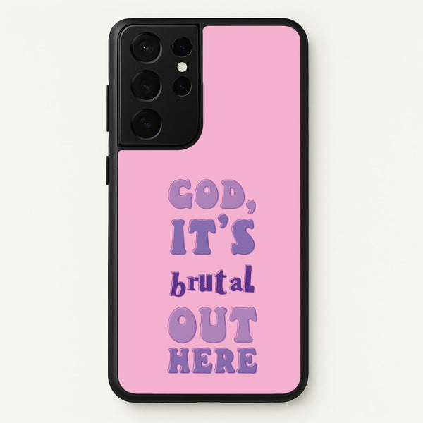Brutal - Olivia - Olivia Rodrigo Phone Case for Galaxy S21 Ultra