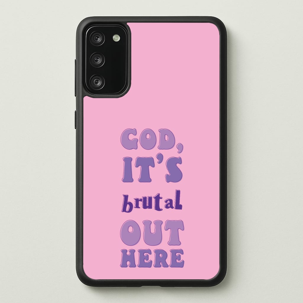 Brutal - Olivia - Olivia Rodrigo Phone Case for Galaxy S20