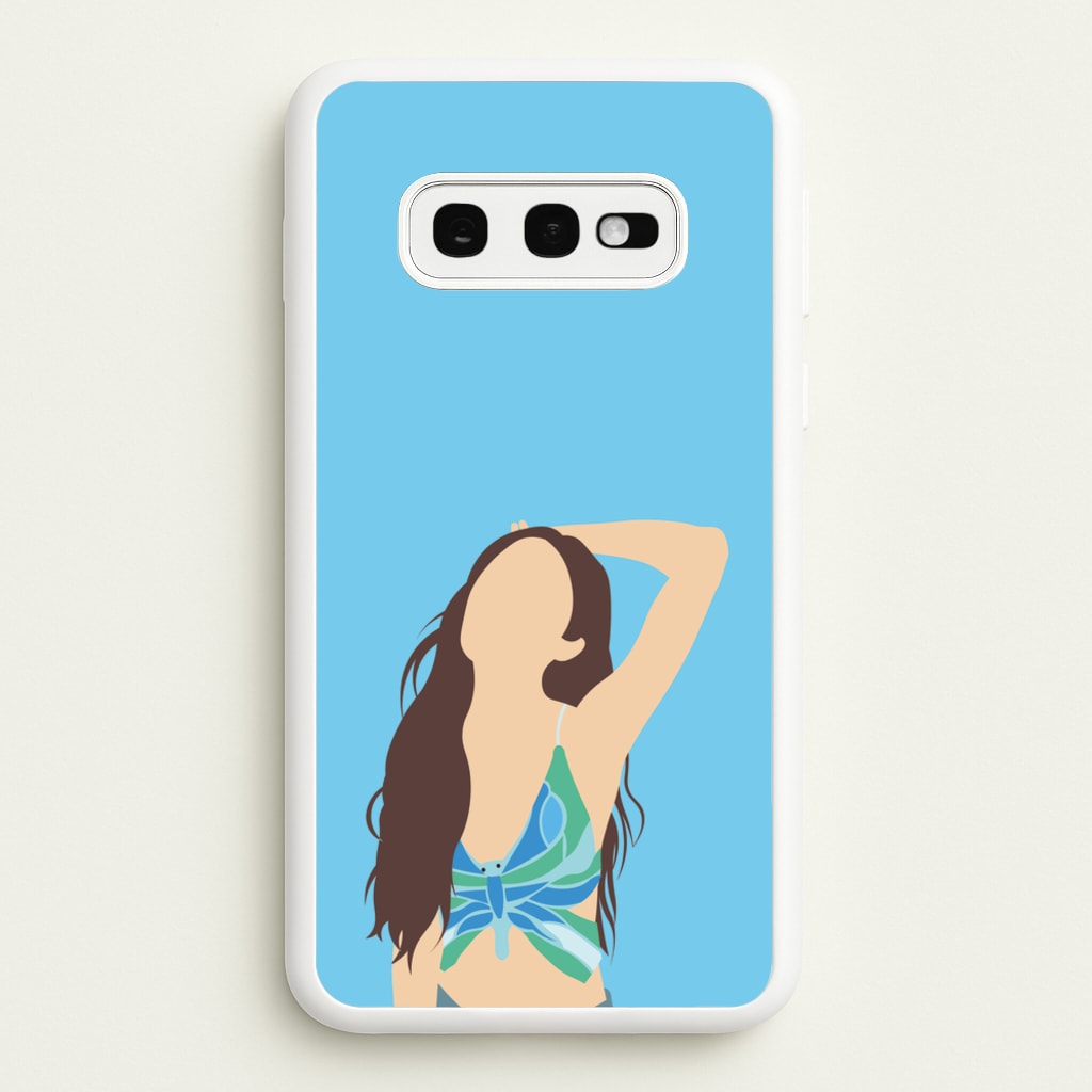 Butterfly Top - Olivia - Olivia Rodrigo Phone Case for Galaxy S10e