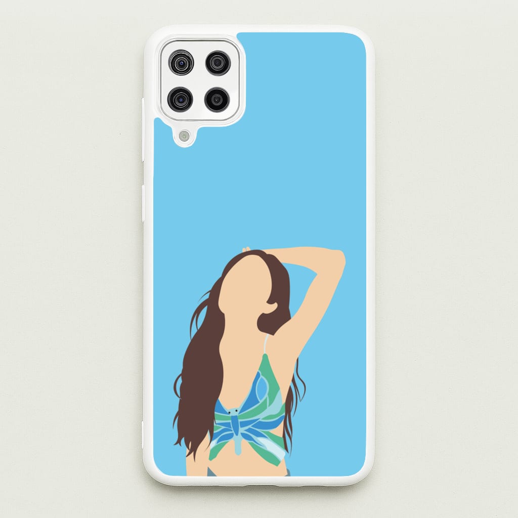 Butterfly Top - Olivia - Olivia Rodrigo Phone Case for Galaxy A12