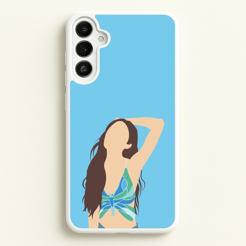 Butterfly Top - Olivia - Olivia Rodrigo Phone Case for Galaxy A34