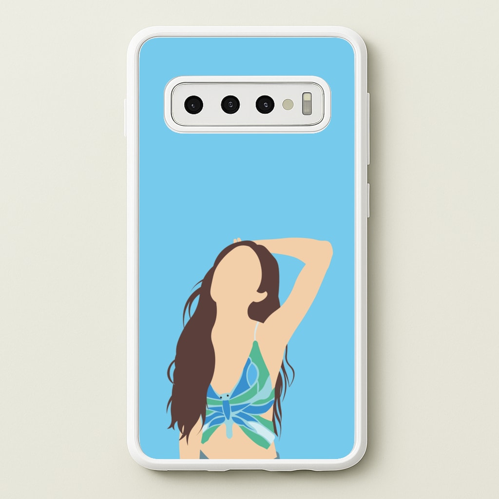 Butterfly Top - Olivia - Olivia Rodrigo Phone Case for Galaxy S10 Plus
