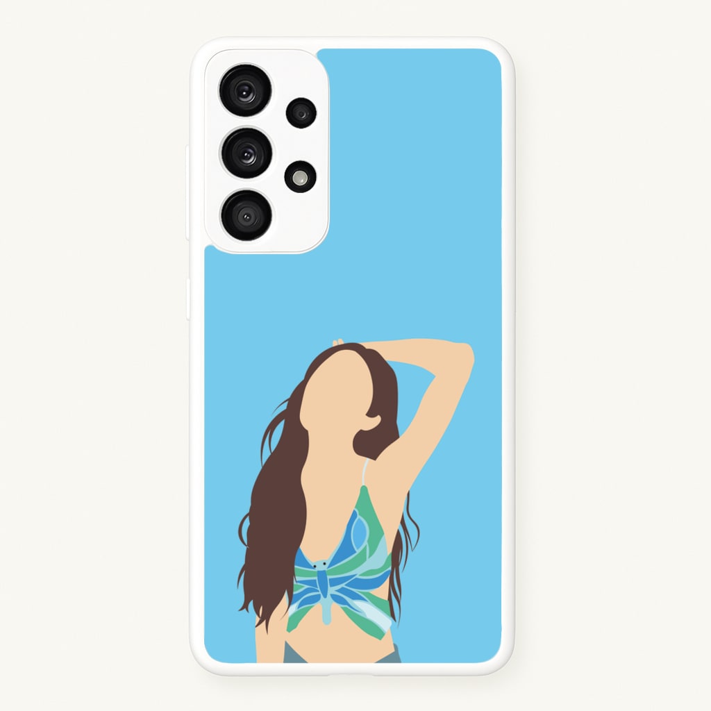 Butterfly Top - Olivia - Olivia Rodrigo Phone Case for Galaxy A53