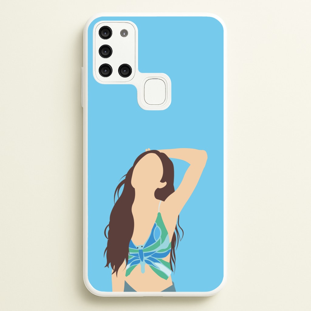 Butterfly Top - Olivia - Olivia Rodrigo Phone Case for Galaxy A21s