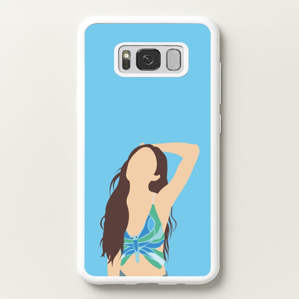 Butterfly Top - Olivia - Olivia Rodrigo Phone Case for Galaxy S8