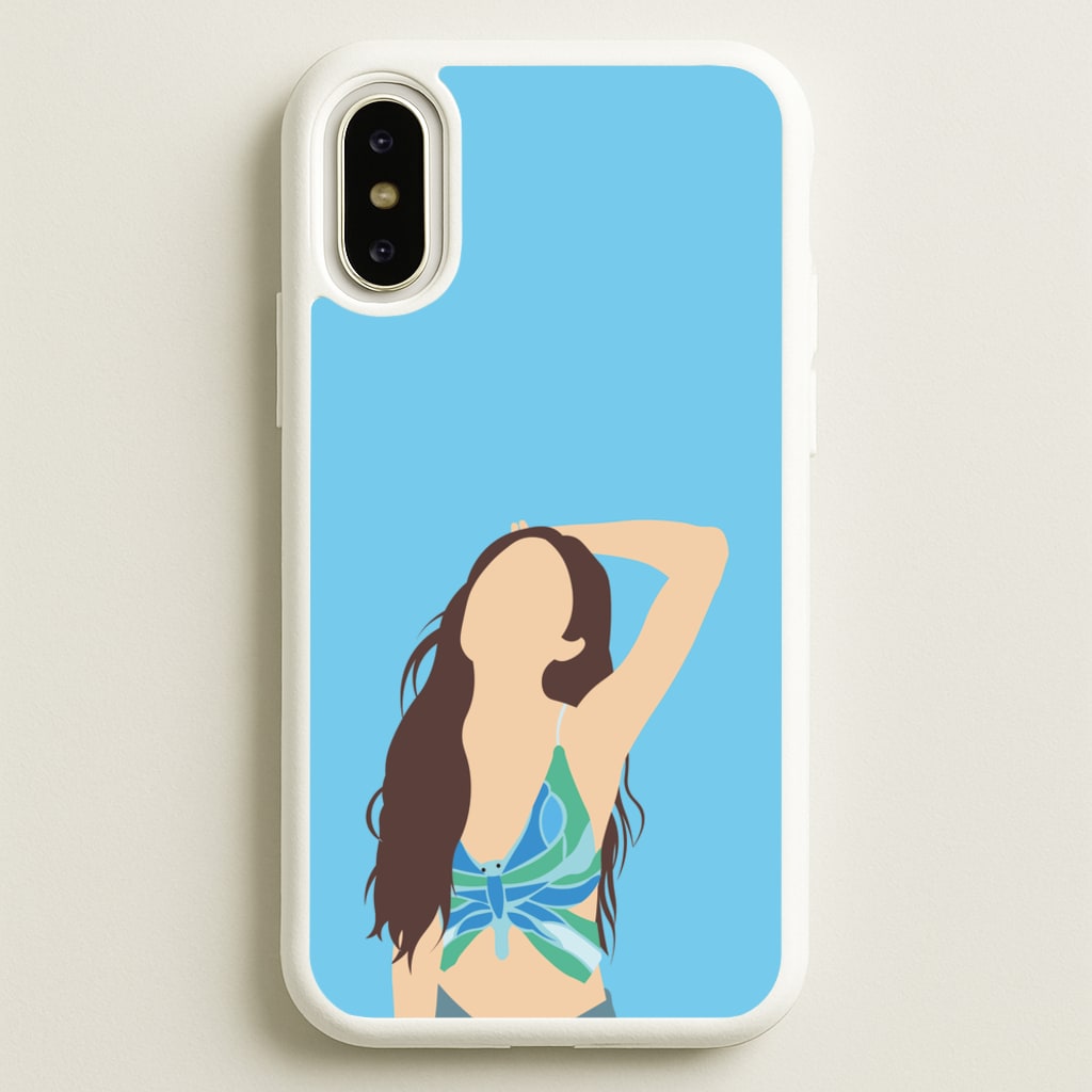 Butterfly Top - Olivia - Olivia Rodrigo Phone Case for iPhone X / XS