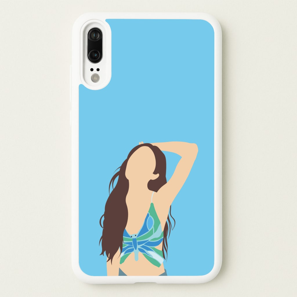 Butterfly Top - Olivia - Olivia Rodrigo Phone Case for Huawei P20