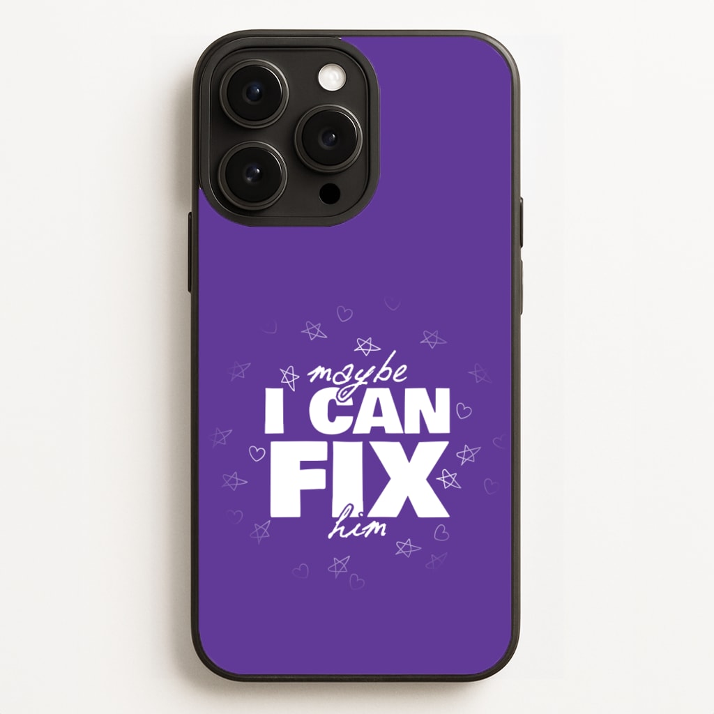 Maybe I Can Fix Him Purple - Olivia Phone Case for iPhone 16 Pro Max