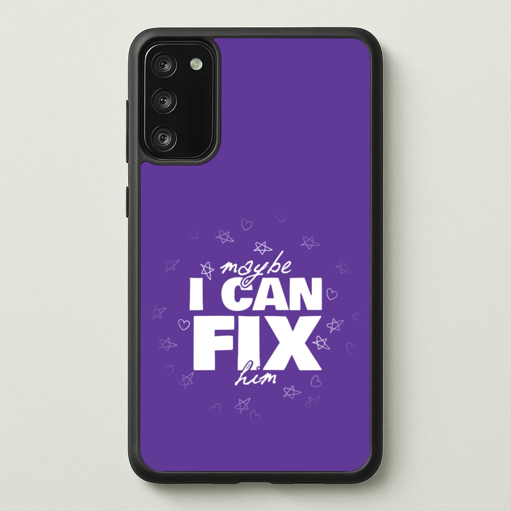 Maybe I Can Fix Him Purple - Olivia Phone Case for Galaxy S20FE