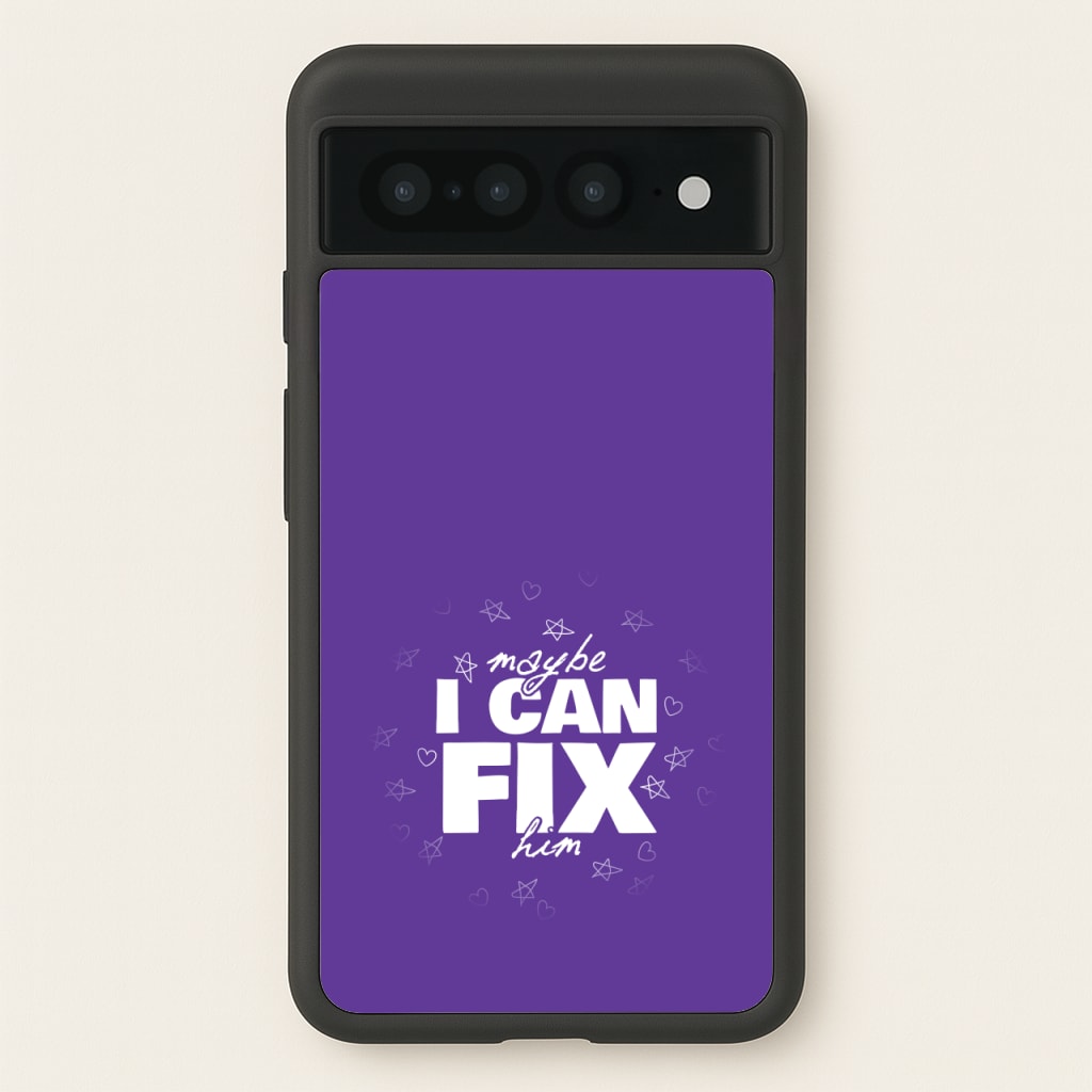 Maybe I Can Fix Him Purple - Olivia Phone Case for Google Pixel 7 Pro