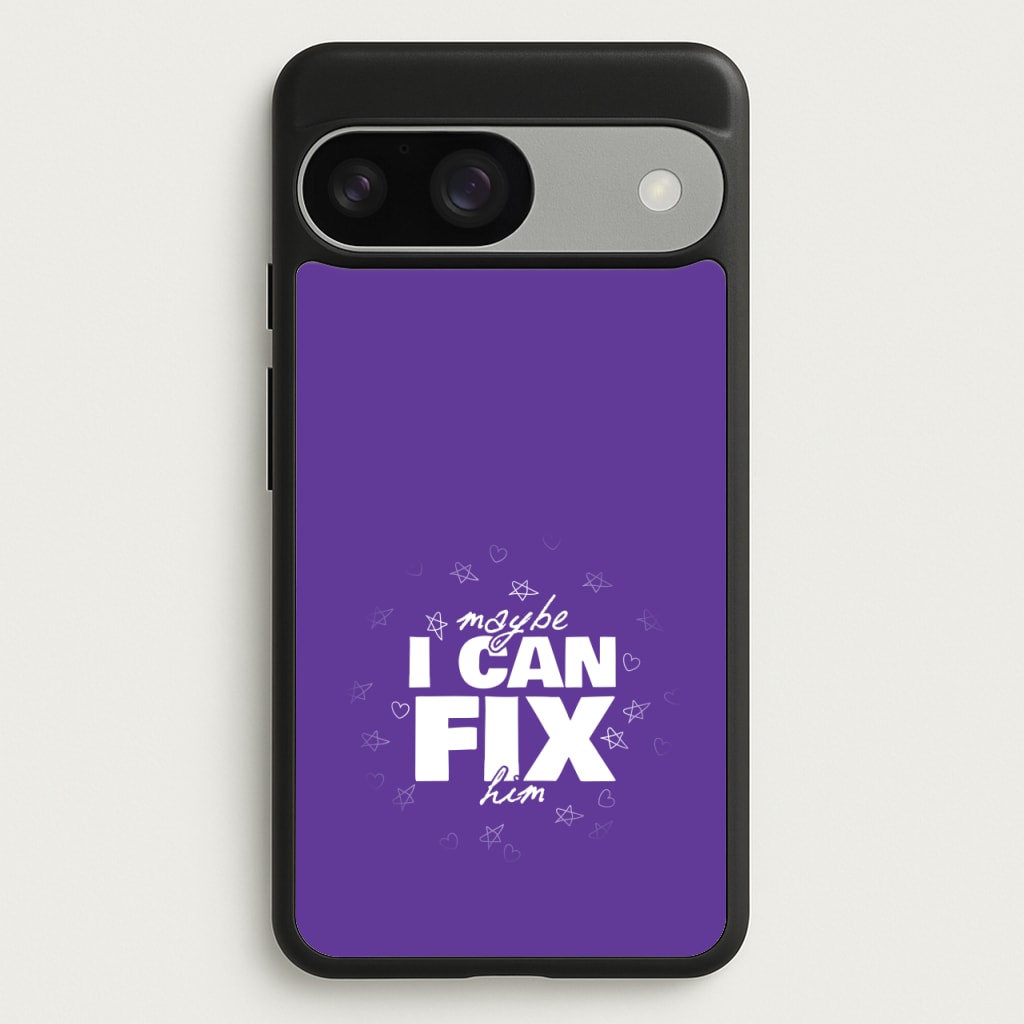 Maybe I Can Fix Him Purple - Olivia Phone Case for Google Pixel 9 / 9 Pro