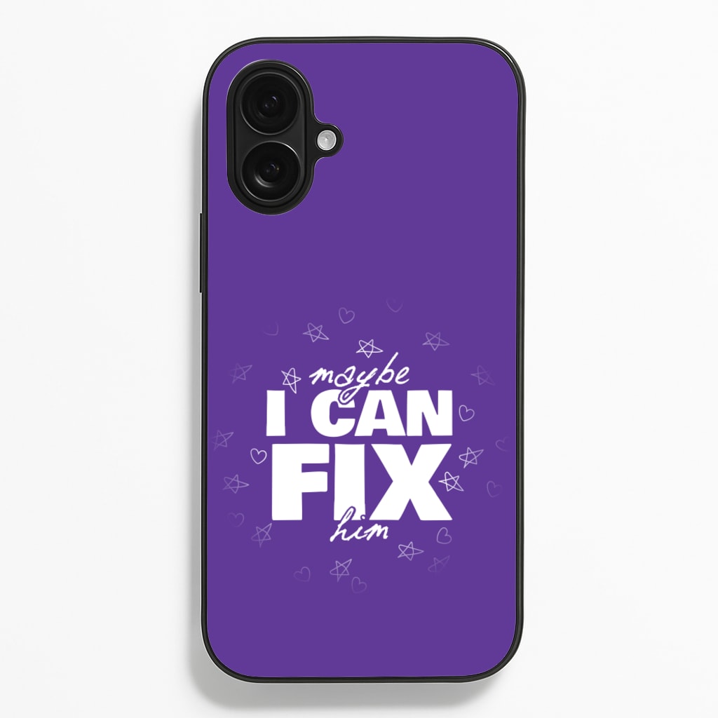Maybe I Can Fix Him Purple - Olivia Phone Case for iPhone 16 Plus