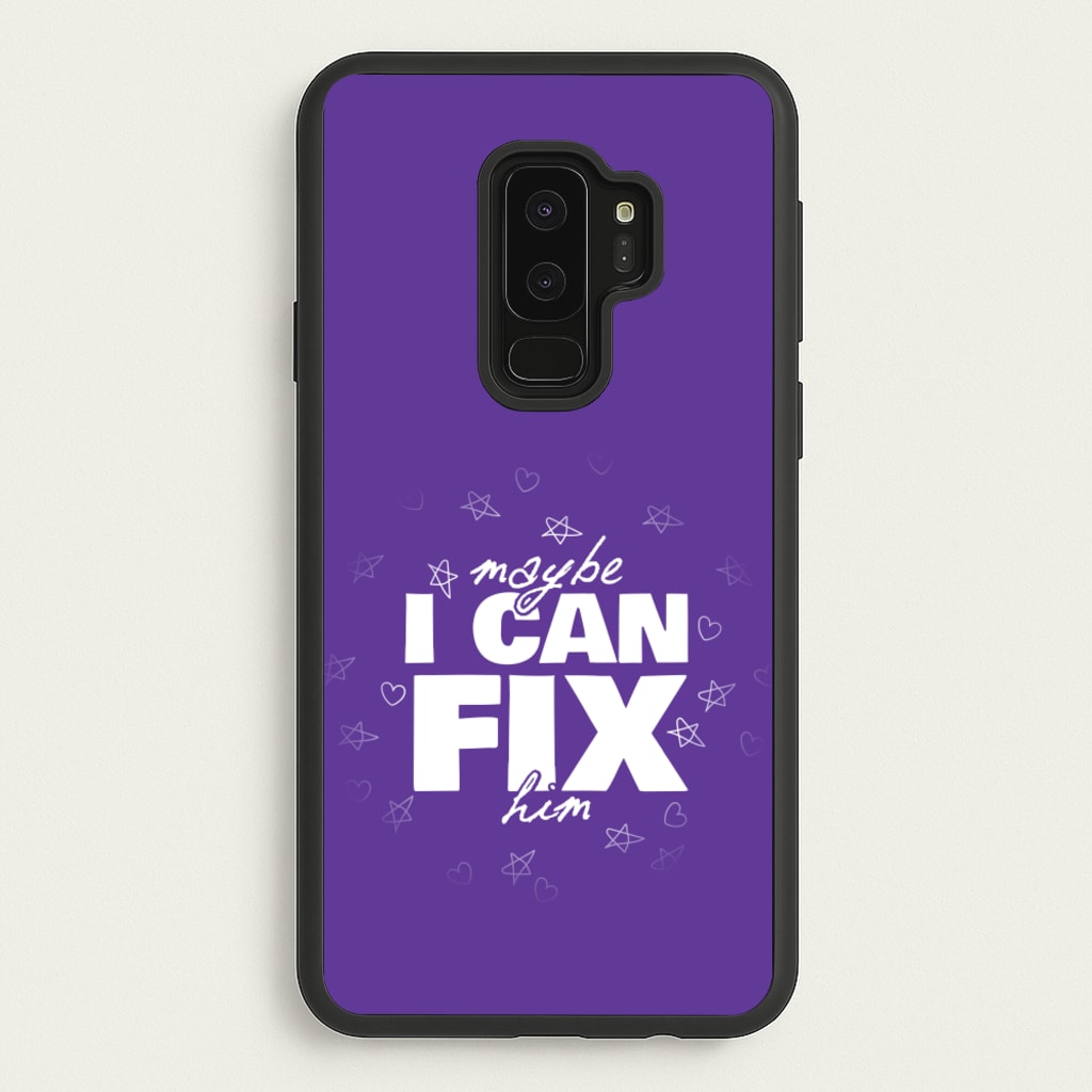 Maybe I Can Fix Him Purple - Olivia Phone Case for Galaxy S9 Plus