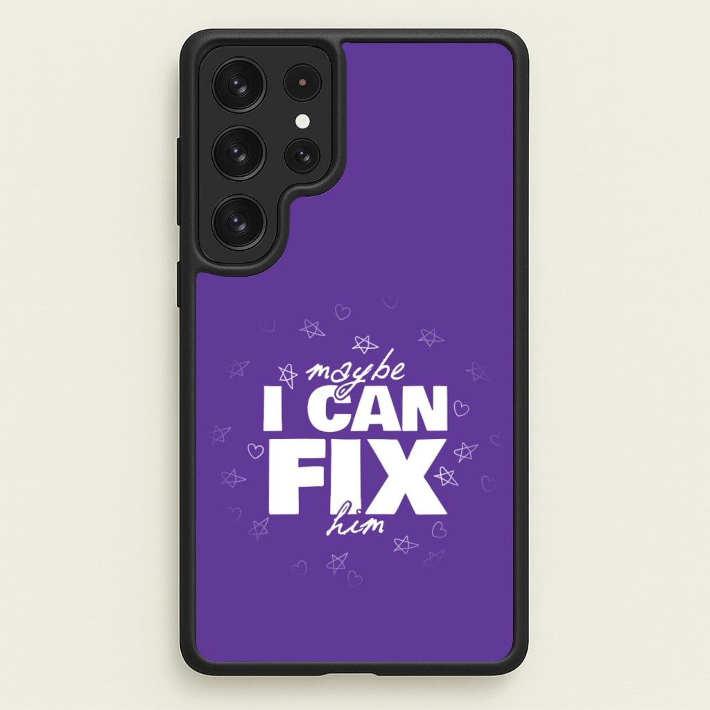 Maybe I Can Fix Him Purple - Olivia Phone Case for Galaxy S23 Ultra