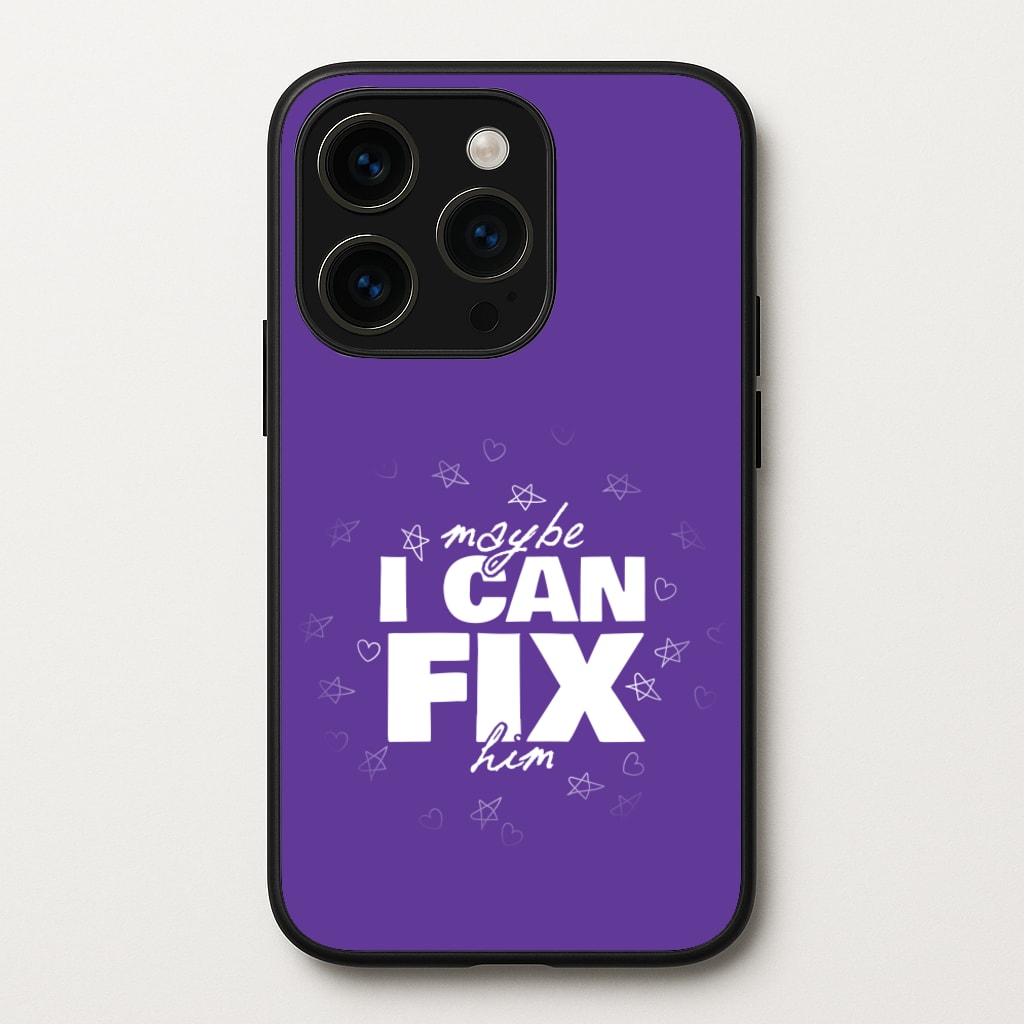 Maybe I Can Fix Him Purple - Olivia Phone Case for iPhone 14 Pro Max