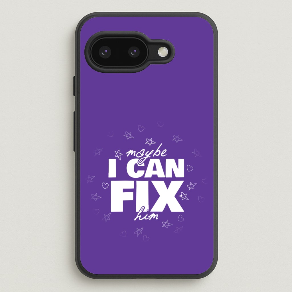 Maybe I Can Fix Him Purple - Olivia Phone Case for Google Pixel 9a