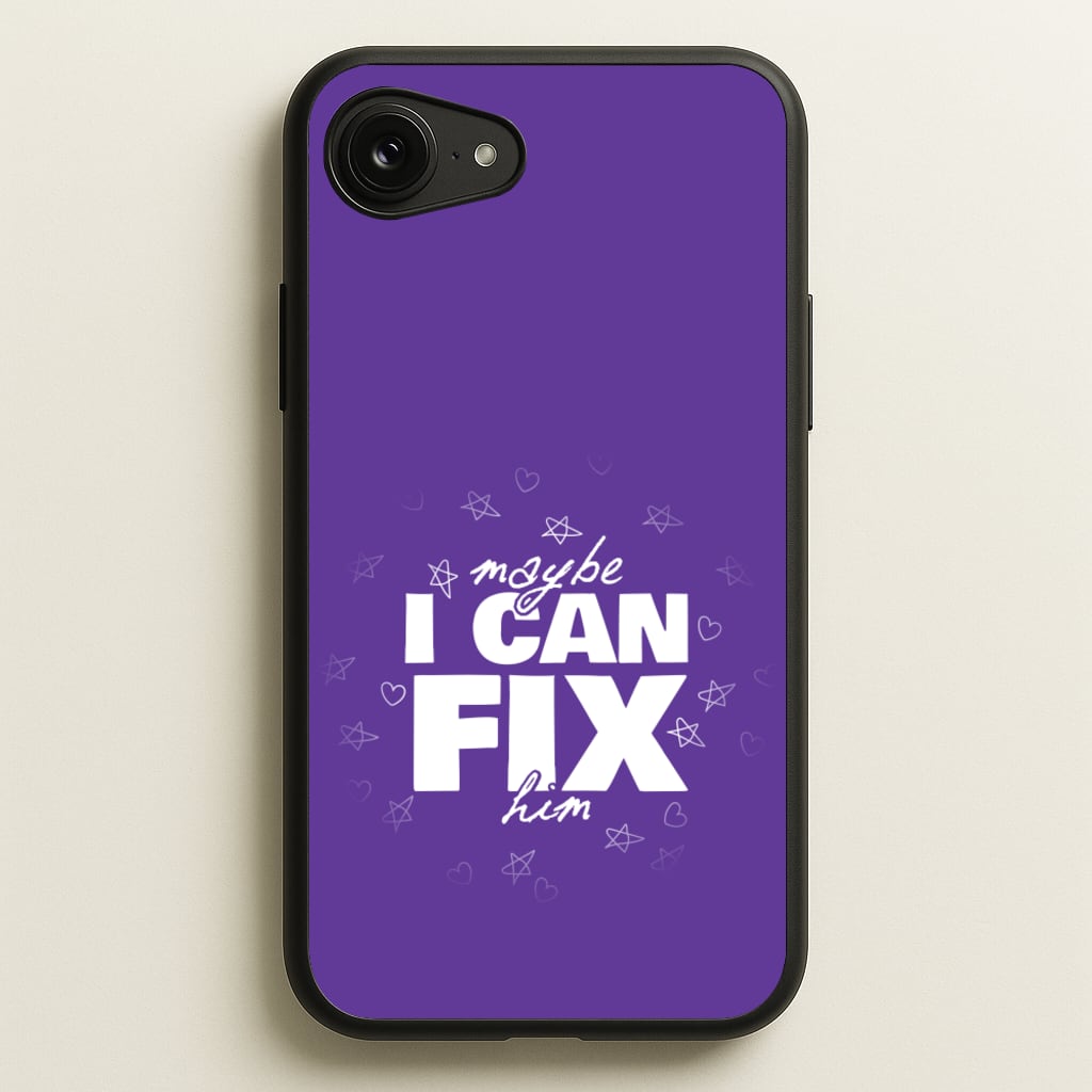 Maybe I Can Fix Him Purple - Olivia Phone Case for iPhone 16e