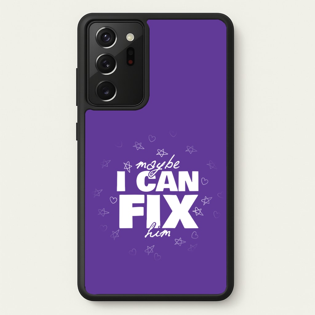 Maybe I Can Fix Him Purple - Olivia Phone Case for Galaxy Note 20 Ultra