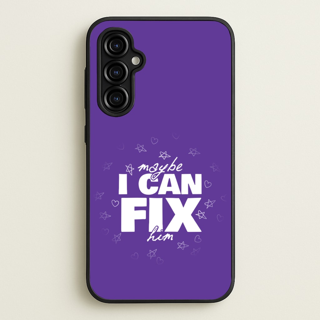 Maybe I Can Fix Him Purple - Olivia Phone Case for Galaxy A54