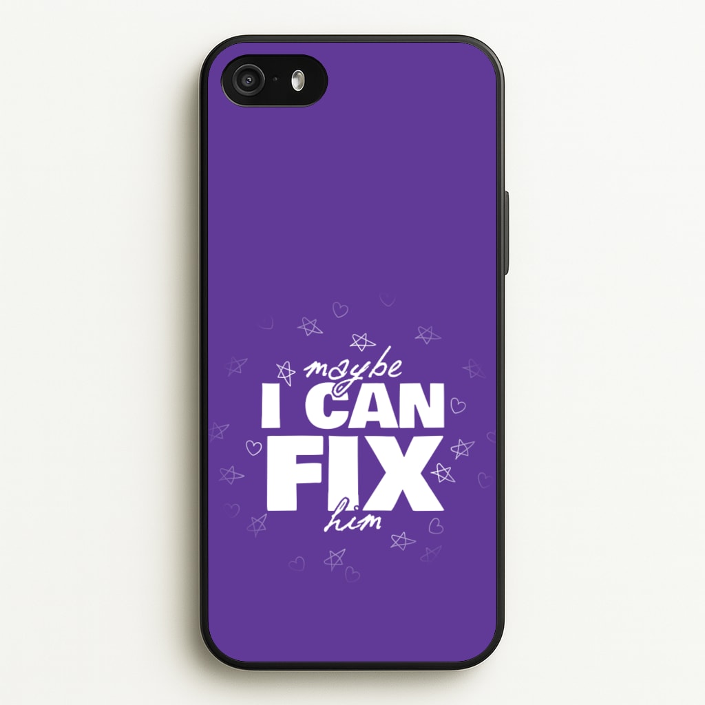 Maybe I Can Fix Him Purple - Olivia Phone Case for iPhone 5 / 5s / SE 2016
