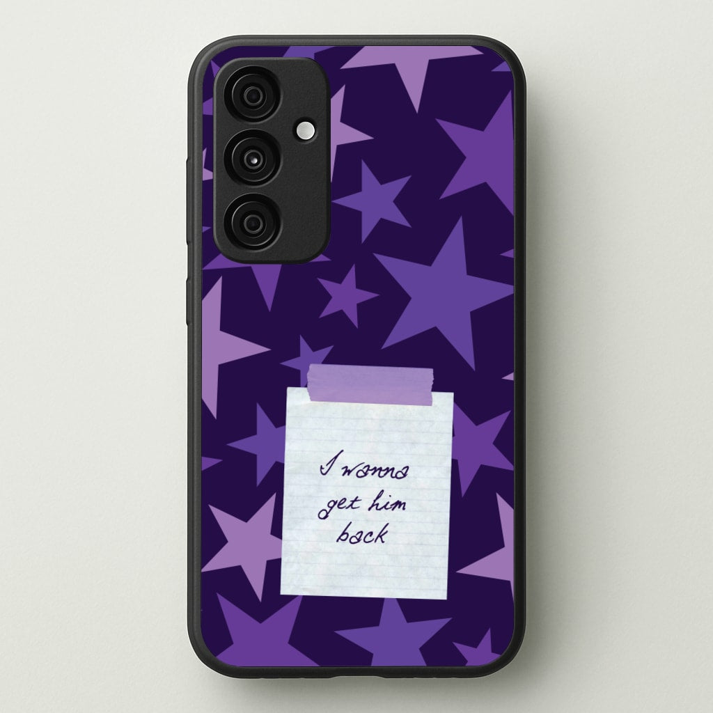 I Wanna Get Him Back - Olivia Phone Case for Galaxy A35