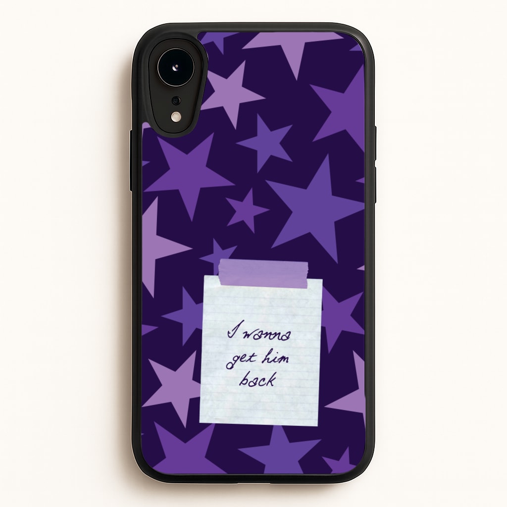 I Wanna Get Him Back  - Olivia Phone Case for iPhone XR