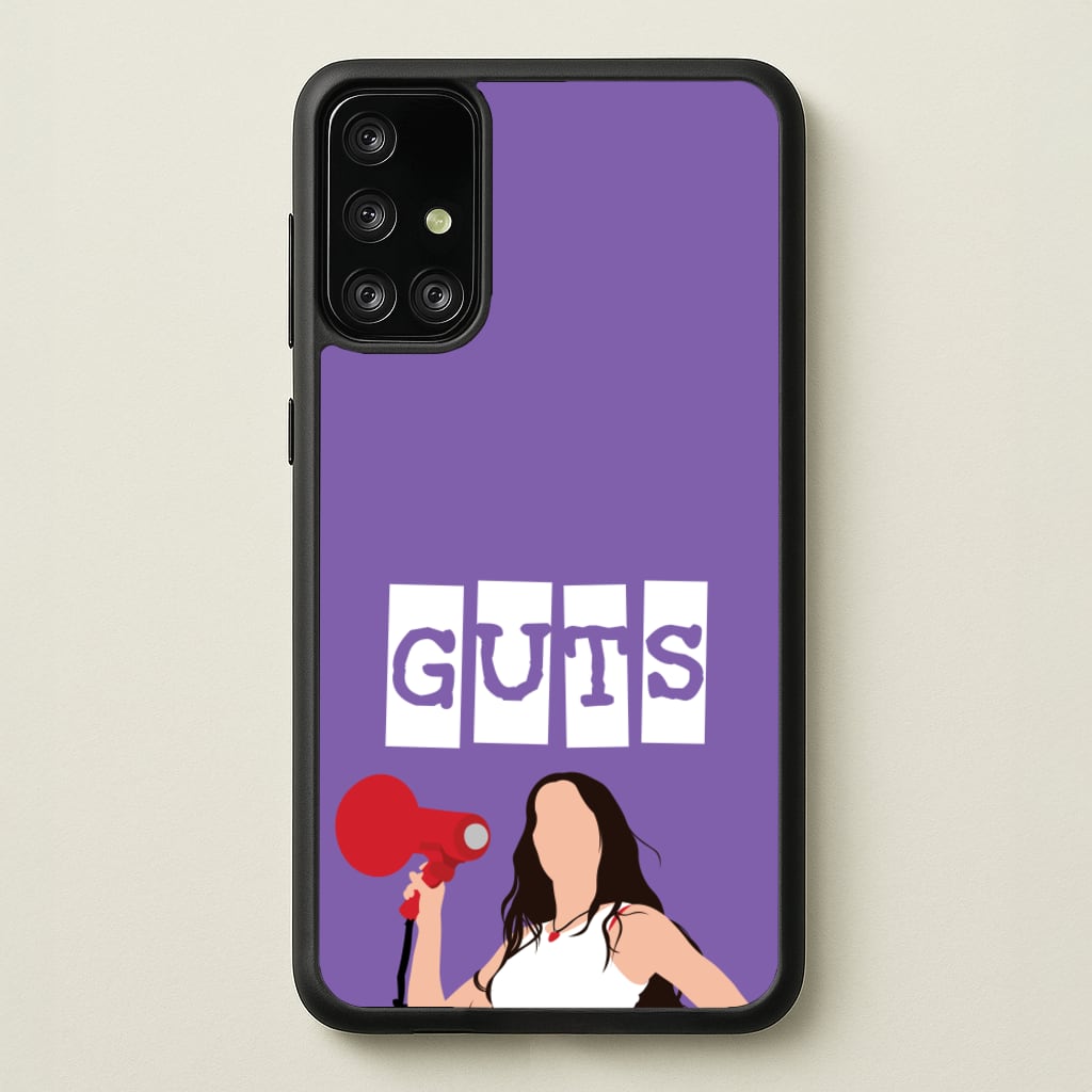 Olivia Red Megaphone - Olivia Phone Case for Galaxy A71