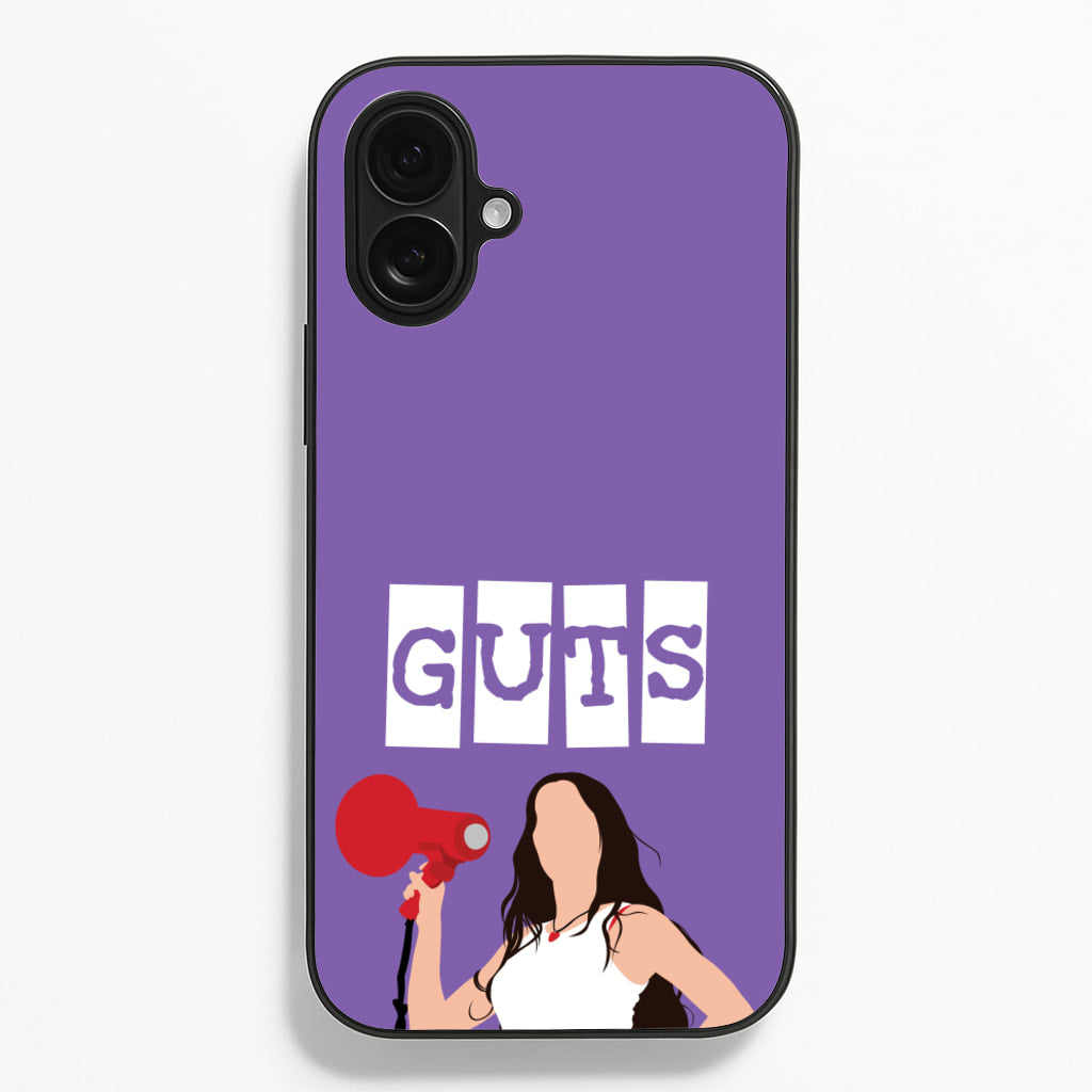 Olivia Red Megaphone Phone Case