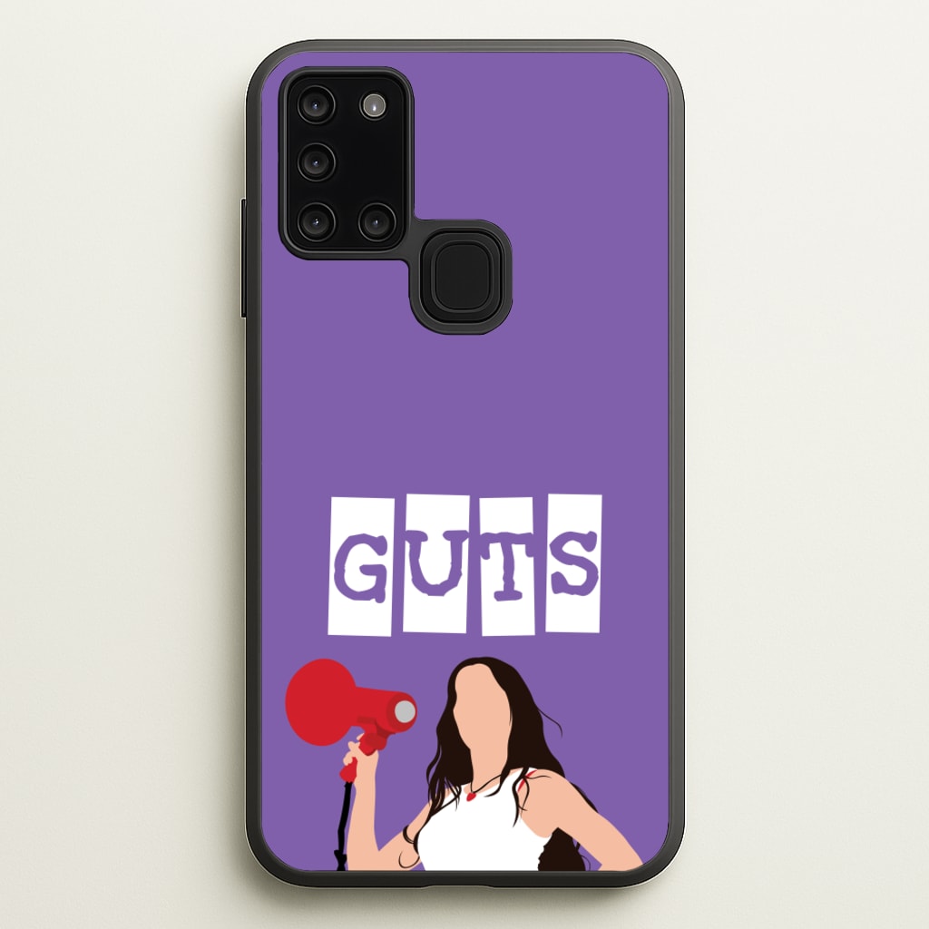 Olivia Red Megaphone - Olivia Phone Case for Galaxy A21s