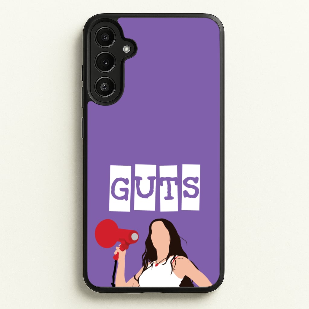 Olivia Red Megaphone - Olivia Phone Case for Galaxy A34