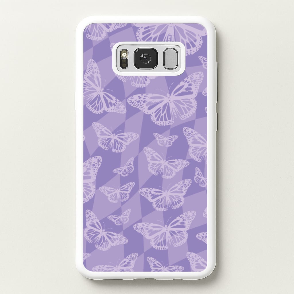 Abstract Butterflies Pattern - Olivia Phone Case for Galaxy S8 Plus