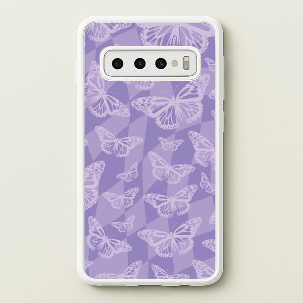 Abstract Butterflies Pattern - Olivia Phone Case for Galaxy S10 Plus