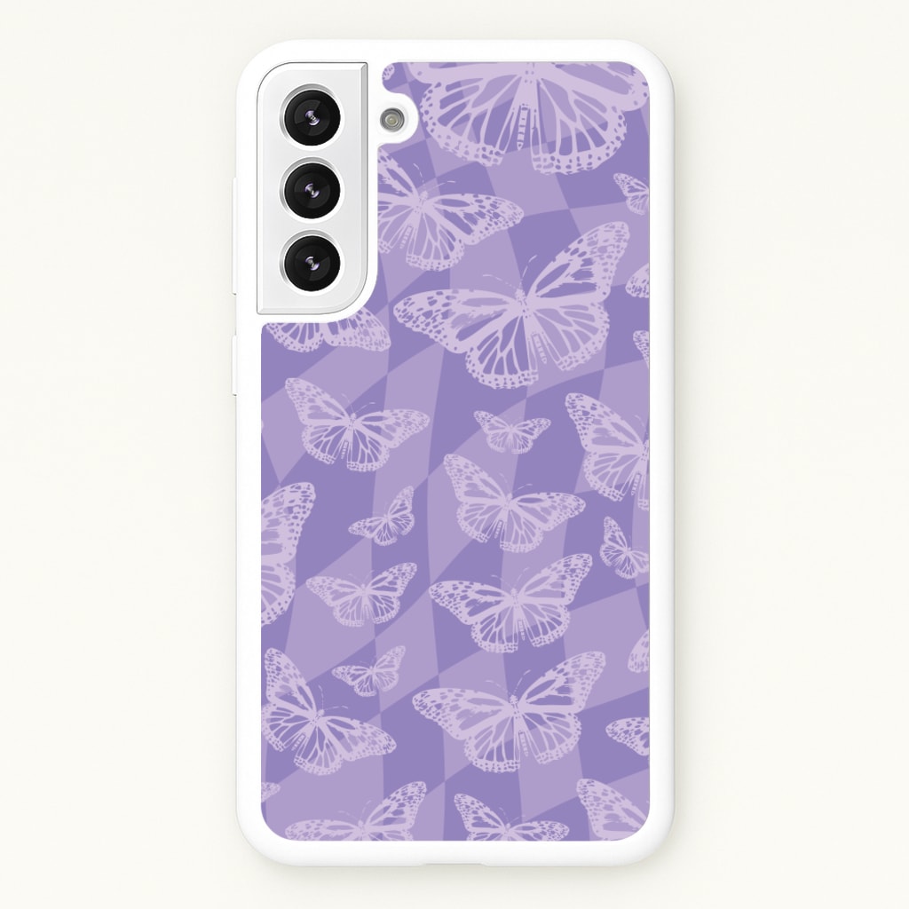 Abstract Butterflies Pattern - Olivia Phone Case for Galaxy S21 Plus