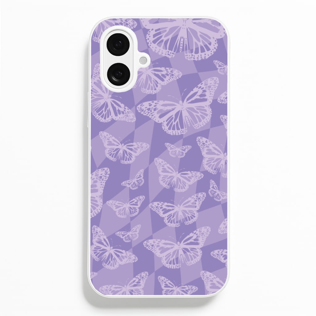 Abstract Butterflies Pattern - Olivia Phone Case for iPhone 16 Plus