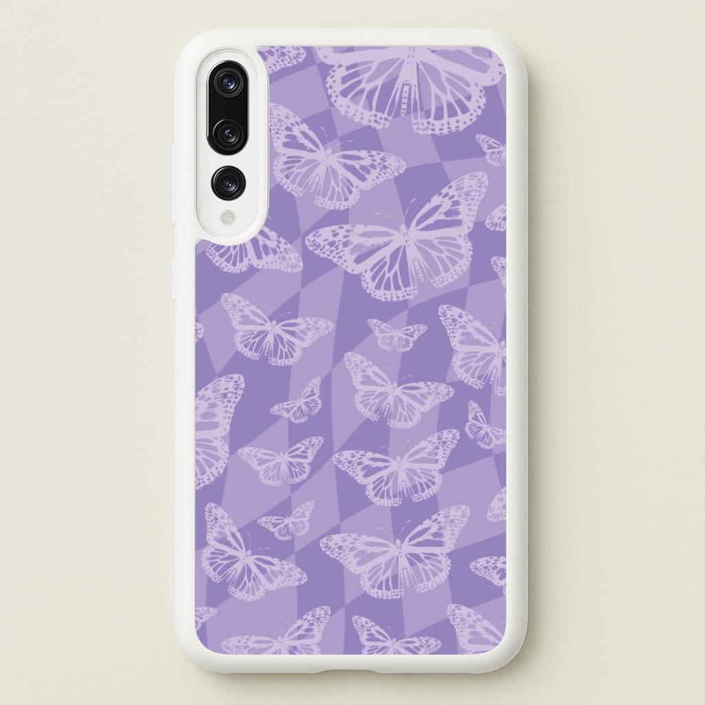 Abstract Butterflies Pattern - Olivia Phone Case for Huawei P20 Pro